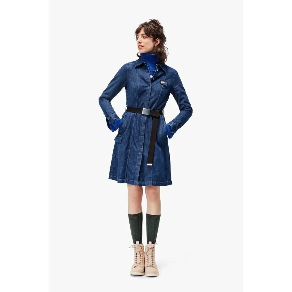 ✨G-Star Raw Bristum Service Denim Sz Small Dress✨